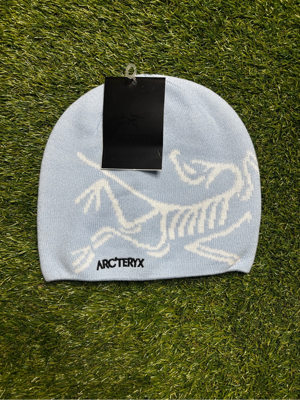 Arc'teryx Light Blue Graphic Beanie